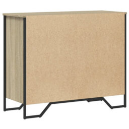 Vidaxl Chest Of Drawers Sonoma Oak 91X35.5X74.5 Cm Engineered Wood - thumbnail 6