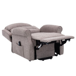 Morris Living The Perth - Dual Motor Riser Recliner Mobility Chair In Lisbon Mocha Fabric - thumbnail 8