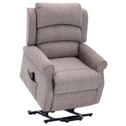 Morris Living The Perth - Dual Motor Riser Recliner Mobility Chair In Lisbon Mocha Fabric - thumbnail 4