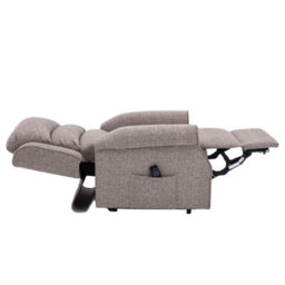 Morris Living The Perth - Dual Motor Riser Recliner Mobility Chair In Lisbon Mocha Fabric - thumbnail 7