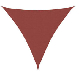Berkfield Sun Shade Sail Terracotta 2X2X2 M 100% Polyester Oxford - thumbnail 2