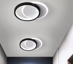 Led Ceiling Light Round 36W Three Colors Metal Hallway Lamp Ultra Thin - thumbnail 2