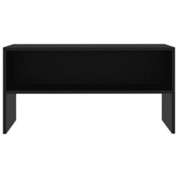 Berkfield Tv Cabinet Black 80X40X40 Cm Engineered Wood - thumbnail 4