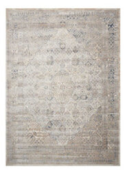 Ivory Blue Luxurious Traditional Floral Easy To Clean Rug For Dining Room Bed Room And Living Room-274Cm X 366Cm - thumbnail 7