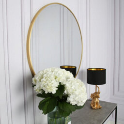 Pandora - Round Wall Mirror - 60X60 Cm (Gold) - thumbnail 2