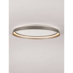 Luminosa Lighting Luminosa Ormi 60Cm Flush Ceiling Light Champagne Brown Triac Dimmable Led 48W 3361Lm 2700-3000-4000K Cct - thumbnail 5