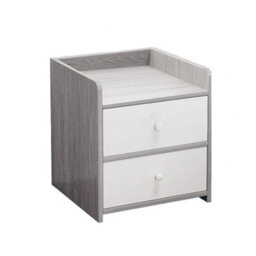 Small Compact Bedside Drawers Cabinet Bedroom Nightstand Storage Table Furniture - thumbnail 1
