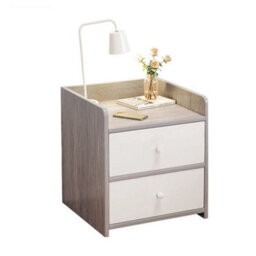 Small Compact Bedside Drawers Cabinet Bedroom Nightstand Storage Table Furniture - thumbnail 6