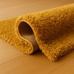 Uetian Soft Gold Shaggy Rug Thick Pile Floor Carpet For Bedroom Living Room Hallway (80 X 150 Cm) - thumbnail 6