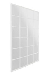 Mirroroutlet The Fenestra White Modern Window Leaner / Wall Mirror 200Cm X 120Cm - thumbnail 3