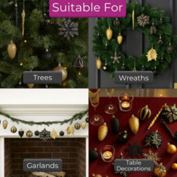 Neo 110Pcs Christmas Tree Ornaments Set - thumbnail 4