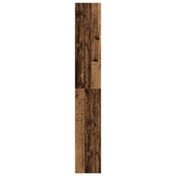 Berkfield Bookcase Old Wood Engineered Wood 100 X 30 X 198 Cm - thumbnail 6