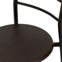 Seconique Derry Dining Set 2 Chairs Black/walnut - thumbnail 7