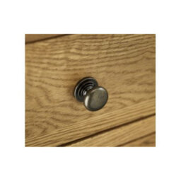 Ashfield Classic Oak Twin Pedestal Dressing Table - thumbnail 4