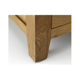 Ashfield Classic Oak Twin Pedestal Dressing Table - thumbnail 5