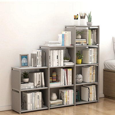 9 Cube Bookcase Storage Shelves - image 1