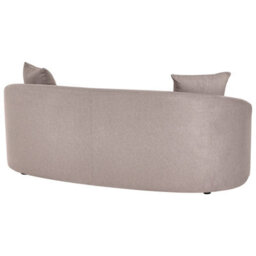 Beliani Modern Sofa Amal Fabric Taupe - thumbnail 5