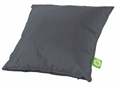 Bean Lazy Pebble Grey Outdoor Garden Furniture Seat Scatter Cushion With Pad - image 1