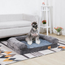 Bingopaw M Orthopedic Memory Foam Dog Bed Waterproof Pet Sofa Couch Removable Cover 80 X 60 X 18 Cm - thumbnail 2
