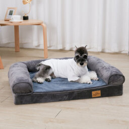 Bingopaw M Orthopedic Memory Foam Dog Bed Waterproof Pet Sofa Couch Removable Cover 80 X 60 X 18 Cm - thumbnail 1