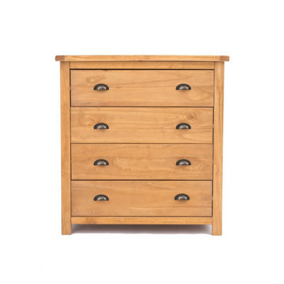 Cabinet Bits Lugo 4 Drawer Chest Of Drawers Brass Cup Handle - image 1