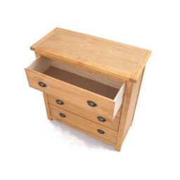 Cabinet Bits Lugo 4 Drawer Chest Of Drawers Brass Cup Handle - thumbnail 4