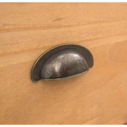 Cabinet Bits Lugo 4 Drawer Chest Of Drawers Brass Cup Handle - thumbnail 7
