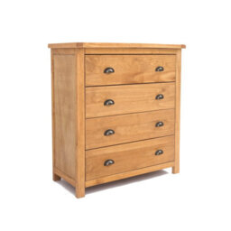 Cabinet Bits Lugo 4 Drawer Chest Of Drawers Brass Cup Handle - thumbnail 2