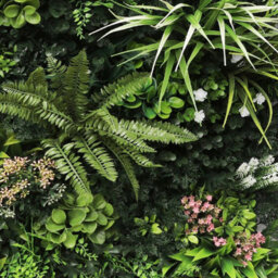 True Products Premium Artificial Green Plant Living Wall Panel 1M X 50Cm - Florence A - thumbnail 2
