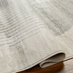 Livabliss Floransa-Geometric Brown Grey Blue Modern Living Dining Bedroom Rug 200 X 275 Cm Easy Care, Non Shedding - thumbnail 4