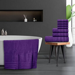 Casabella Luxury 100% Egyptian Cotton Towel Bale 8 Pieces 550 Gsm - thumbnail 6
