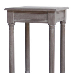 Hill Interiors Serene Rattan Collection Side Table Grey (One Size) - thumbnail 2