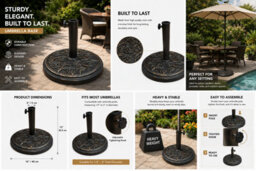 Aamen Rustic Wooden Barrel Planter 38Cm, With Drainage Hole - thumbnail 6