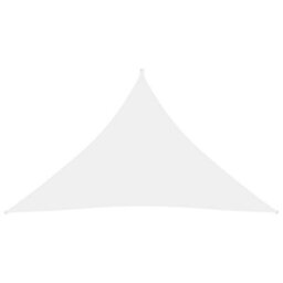 Berkfield Sunshade Sail Oxford Fabric Triangular 2.5X2.5X3.5 M White