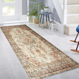 Ameha Cashmere Rug Bedroom Area Floor Mat Super Soft Kitchen Floor Vintage Rugs (Timeless,80X150 Cm) - thumbnail 6