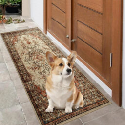 Ameha Cashmere Rug Bedroom Area Floor Mat Super Soft Kitchen Floor Vintage Rugs (Timeless,80X150 Cm) - thumbnail 7