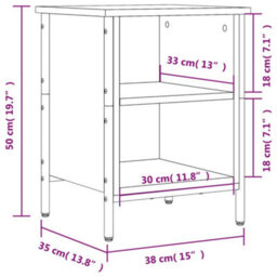 Berkfield Shoe Cabinet Black 38X35X50 Cm Engineered Wood - thumbnail 9