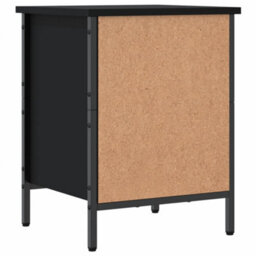 Berkfield Shoe Cabinet Black 38X35X50 Cm Engineered Wood - thumbnail 6