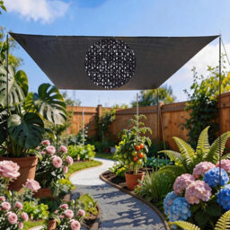 3X3M Sun Shade Cloth,lightweight Shade Garden Mesh,anti-Aging Shade Sails - thumbnail 4