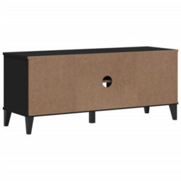Vidaxl Shoe Bench Viken Black 106X35X45 Cm Engineered Wood - thumbnail 7