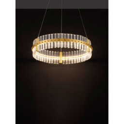 Luminosa Lighting Luminosa Kezo 60Cm Pendant Ceiling Light Platinum Gold Triac Dimmable Led 45W 2700Lm 3500K - thumbnail 7
