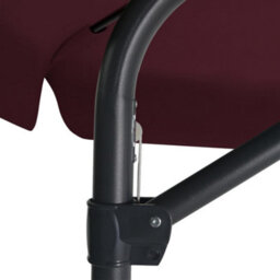 Berkfield Outdoor Parasol With Steel Pole 300 Cm Bordeaux Red - thumbnail 5