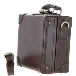 Ashwood Leather Trinket Box Brown-(L) 18.5 Cm X (H) 18.5 Cm X (W) 10 Cm - thumbnail 3