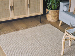 Beliani Rug Aladag Beige 140 X 200 Cm Jute - thumbnail 2