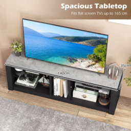 Modern Entertainment Center Led Gaming Tv Console Table - thumbnail 4
