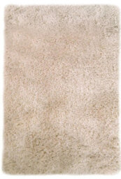 The Rugs Soft Washable Collection Plain Design Shaggy Rug In Beige  Sa-02 - thumbnail 1