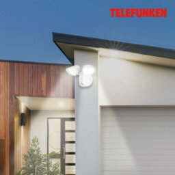 Telefunken White Dual Head Led Outdoor Wall Light Motion Sensor - thumbnail 8