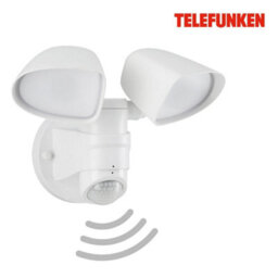 Telefunken White Dual Head Led Outdoor Wall Light Motion Sensor - thumbnail 7