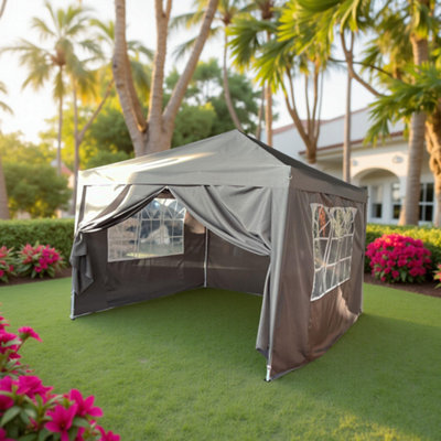 Airwave Gazebo 3x3 Pop Up Gazebo With Sides Outdoor Pop Up Gazebo