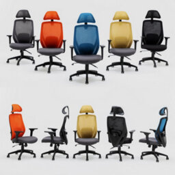 Hnnhome Black Recline Ergonomic Mesh Office Chair With Lumbar Support And Headrest - thumbnail 8